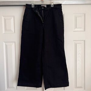 Everlane Black THE UTILITY WIDE-LEG PANT